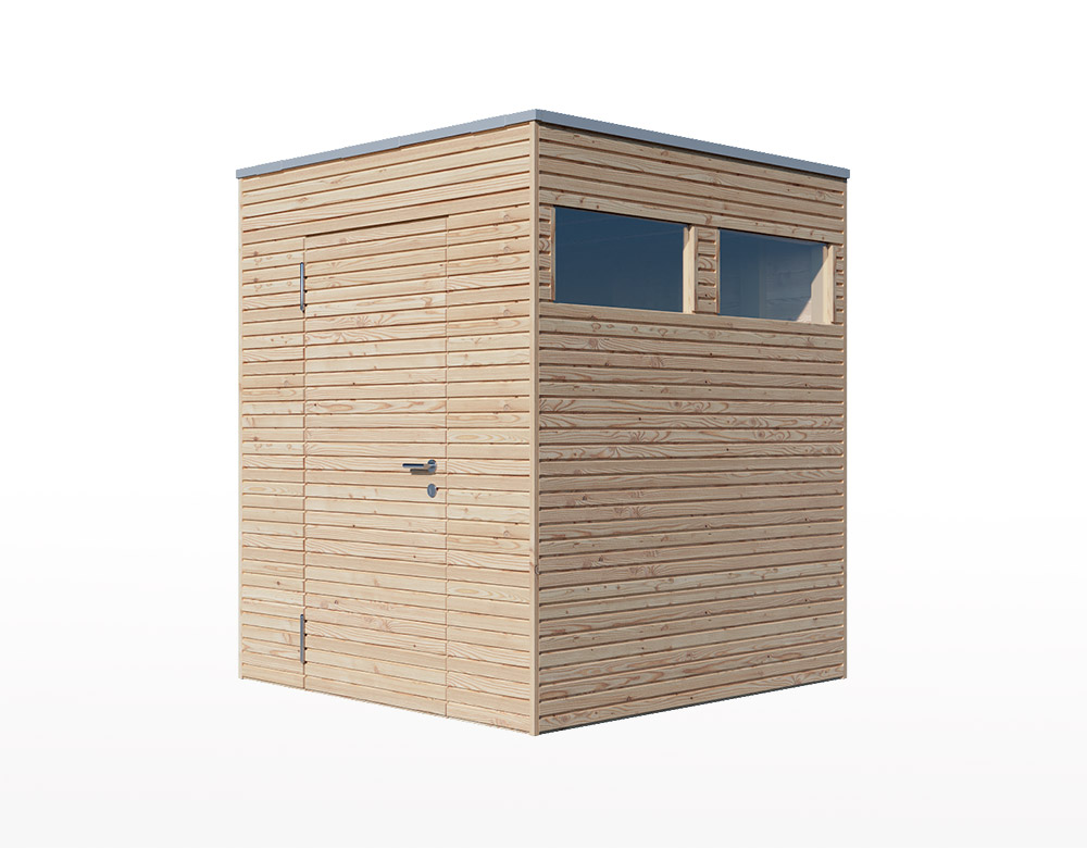 Ahler Gartenhausmanufaktur, Konfigurator, Gartenhaus Woody