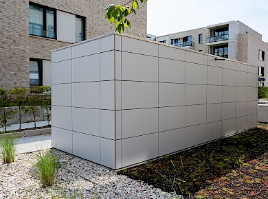 Gartenhaus Gerätehaus als Fahrradunterstand